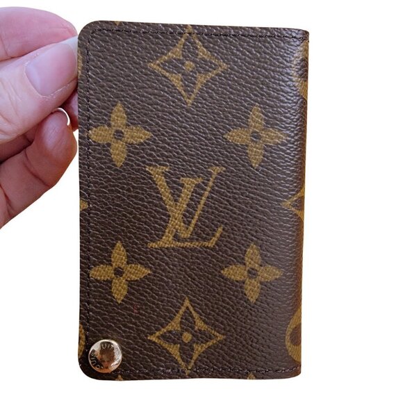 Louis Vuitton Monogram Porte Cartes Credit Pression Card Holder - Picture 3 of 9